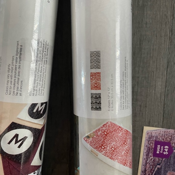 New Cricut Pattern Vinyl - Picture 3 of 4